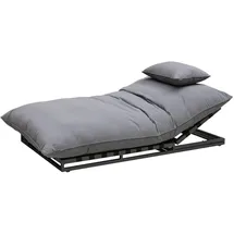 clemento Bona Loungeliege 200 x 120 x 45 cm Anthrazit