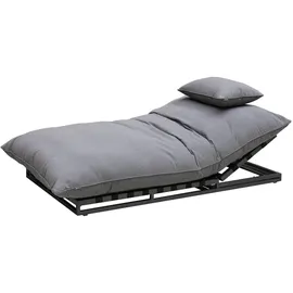 clemento Bona Loungeliege 200 x 120 x 45 cm Anthrazit