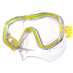 Salvas Schwimmbrille Kinder Tauchmaske Easy Schnorchel, Taucher Schwimm Brille Maske Mit Nase gelb