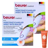 Insektenstichheiler Beurer BR 60 I Stichheiler I Hitzestift I Mückenstich I Anti-Mücken I Juckreiz und Schwellung I Behandlung Insektenbisse I ohne Chemie I Spar-Set plus Pharma Perle give-away (2x)