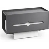 Wand-toilettenpapierhalter Ohne Bohren Badezimmer Grau