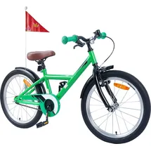 vidaXL Kinderfahrrad 18 Zoll RH 0 cm Grün
