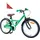 vidaXL Kinderfahrrad 18 Zoll RH 0 cm Grün