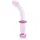 dreamtoys Glaze Glass Rosebud G-Spot Dildo, 19 cm,