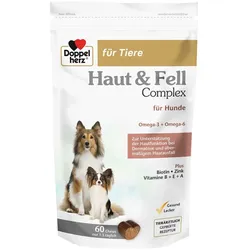 Doppelherz für Tiere Haut & Fell Complex Chews für Hunde