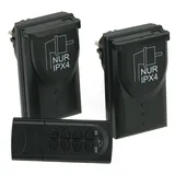 ChiliTec Funksteckdose IP44 2 St.