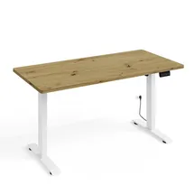 petits-meubles Schreibtisch bimotion 1S Weiß / Eiche