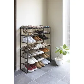 Yamazaki Schuhregal FRAME 3-stöckig Schwarz