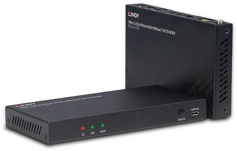 Lindy 38340 KVM-Extender Sender und Empfänger