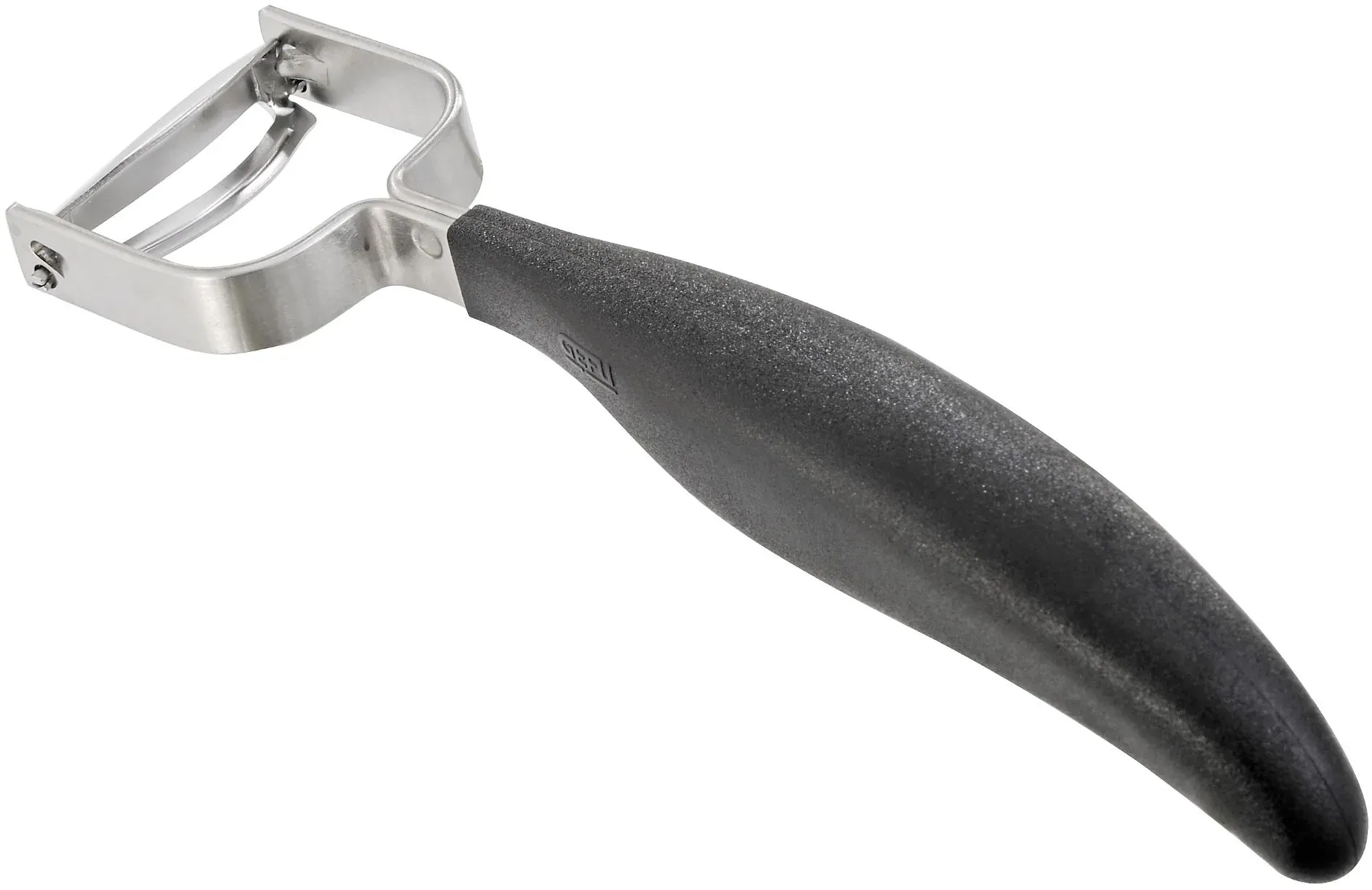 GEFU Gemüseschäler / Spargelschäler FILIGRANO mit gebogener Klinge