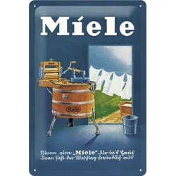 Blechschild Miele