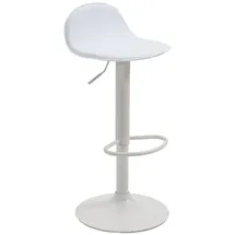 CLP Barhocker Lana V2  Höhenverstellbar drehbar Weiß