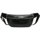 Liebeskind Berlin Chudy Paper Touch Crinkle Beltbag L, Einheitsgröße, Schwarz