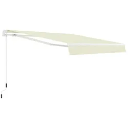Jet Line Gelenkarmmarkise Markise Gelenkarm Sonnenschutz 350 x 250 cm beige