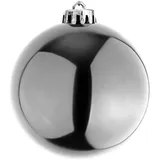 Mojawo XXXL Christbaumkugeln Weihnachtsbaumkugeln Dekokugel Baumschmuck Silber Ø 25cm