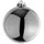 Mojawo XXXL Christbaumkugeln Weihnachtsbaumkugeln Dekokugel Baumschmuck Silber Ø 25cm