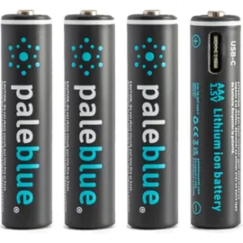 PaleBlue AAA 600 mAh 4 St.