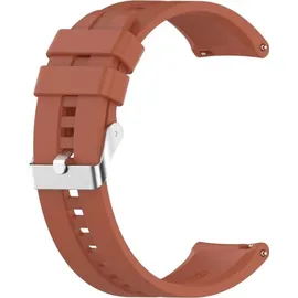 König Design Sport Ersatz Armband für Huawei Watch GT 3 42 mm Silikon Band Loop, Farbe:Cabernet-Orange