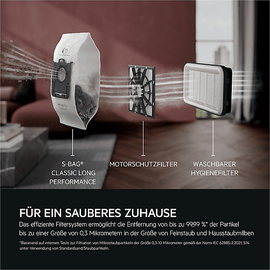 AEG AB 51 C 1 DB Bodenstaubsauger, maximale Leistung: 750 Watt