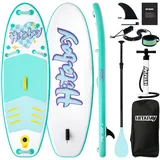Stand Up Paddle Board im Set für Jugendliche & Kinder SUP Board Set inkl. Komplettes Zubehör, 75kg Kids SUP-Board Aufblasbar