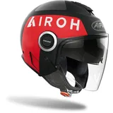 Airoh Motorradhelm schwarz S
