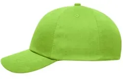 myrtle® beach Basecap 6 Panel Heavy Brushed MB6223, lime green 1 Stück, Farbe: lime green