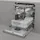 Gorenje GI673C90X Einbau-Geschirrspüler (teilintegrierbar, 598 mm)