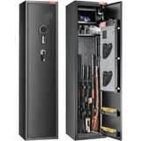 Vevor Waffenschrank für 6 Gewehre Tastenschloss