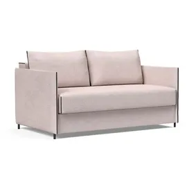 Innovation Living Schlafsofa Luoma Stoff Beige Sand