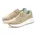 Schnürschuh Freizeitschuh Schnürhalbschuh Halbschuh Turnschuh Herren Gr 44 beige Obermaterial 100 Lederimitat Decksohle 100 Textilmaterial Futter 100 Textilmaterial