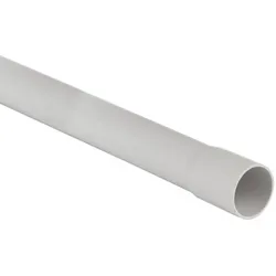 Installationsrohr Kunststoff-Stangenrohr 32,0 x 28,6 mm starr 3 m lichtgrau