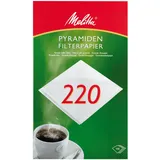 Melitta 220 Pyramiden-Filtertüten weiß 100 St.