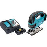 Makita DJV 180 RY1X Akku Stichsäge 18 V 135 mm + 1x Akku 1,5 Ah + Ladegerät