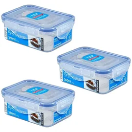 Lock & Lock Lock&Lock Frischhaltedose 470 ml 13,7x10,4x7cm - Lock HPL807 Frischhaltebox, rechteckig, - Transparent