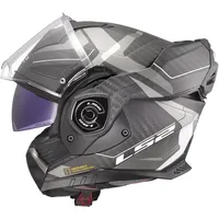 LS2 FF901 Advant X Carbon Horizon Matt Silver Grey S