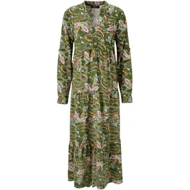 Aniston CASUAL Maxikleid Paisley Grün/Dunkelgelb/Türkis/Schwarz/Pink/Weiß/Blau 48