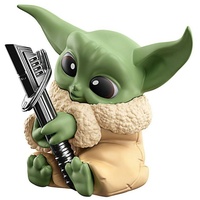 Hasbro Spielfigur Star Wars Bounty Collection, (Größe: ca. 6 cm), The Child Baby Yoda Grogu Baby Yoda Darksaber Entdeckung