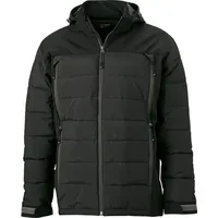 James & Nicholson Hybrid Thermojacke, black L