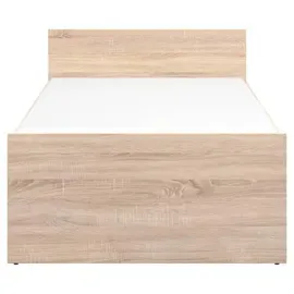 Livetastic Bett Nepo Plus 90 x 200 cm Eiche massiv natur