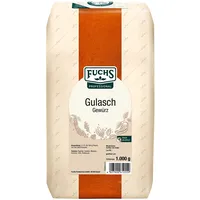Fuchs Professional - Gulaschgewürz | Abgestimmte pikante Würzmischung für Gulasch | Profi-Qualität für Großverbraucher und Gastronomie | 1 kg im recyclebaren Beutel