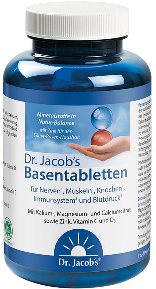 Dr. Jacob's Basentabletten Basen-Citrat-Mineralstoffe Basisch