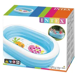 Intex Ahoy Pirate Friends Planschbecken 162 x 107 x 46 cm