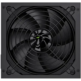 gamemax GP 550B 550W, Nicht-modular, 80 Plus Bronze, 140mm HDB Lüfter, Flache Schwarze Kabel, 9 Schutzfunktionen, 3 Jahre Garantie, Schwarz