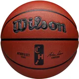 Wilson NBA Authentic Indoor/Outdoor City Basketball, Braun, 7