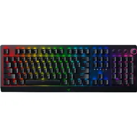 Razer BlackWidow V3 Pro (Green Switch) - Kabellose Mechanische Gaming Tastatur (Klickende Mechanische Switches, RGB Chroma, Handballenauflage, Bluetooth, QWERTZ DE-Layout | Schwarz