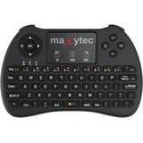 Maxytec s80 Mini Tastatur Wireless, Mini Tastatur Kabellos mit Touchpad, Mini Tastatur Beleuchtet für Smart TV, HTPC, IPTV, Android TV-Box, X Box 360, PS3, PC Fernbedienung