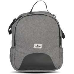 Lorelli Wickeltasche Aria, 2 Seitentaschen, gepolsterter Rücken, Wickelrucksack grau