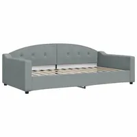 VidaXL Tagesbett Hellgrau 100x200 cm Stoff1842884