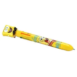 BlueSky Mehrfarben-Kugelschreiber SpongeBob - Stift gelb, Schreibfarbe: farbsortiert, 1 St.