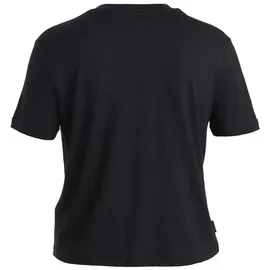 Icebreaker Merino 150 Tech Lite Iii Crop Tee Black XS